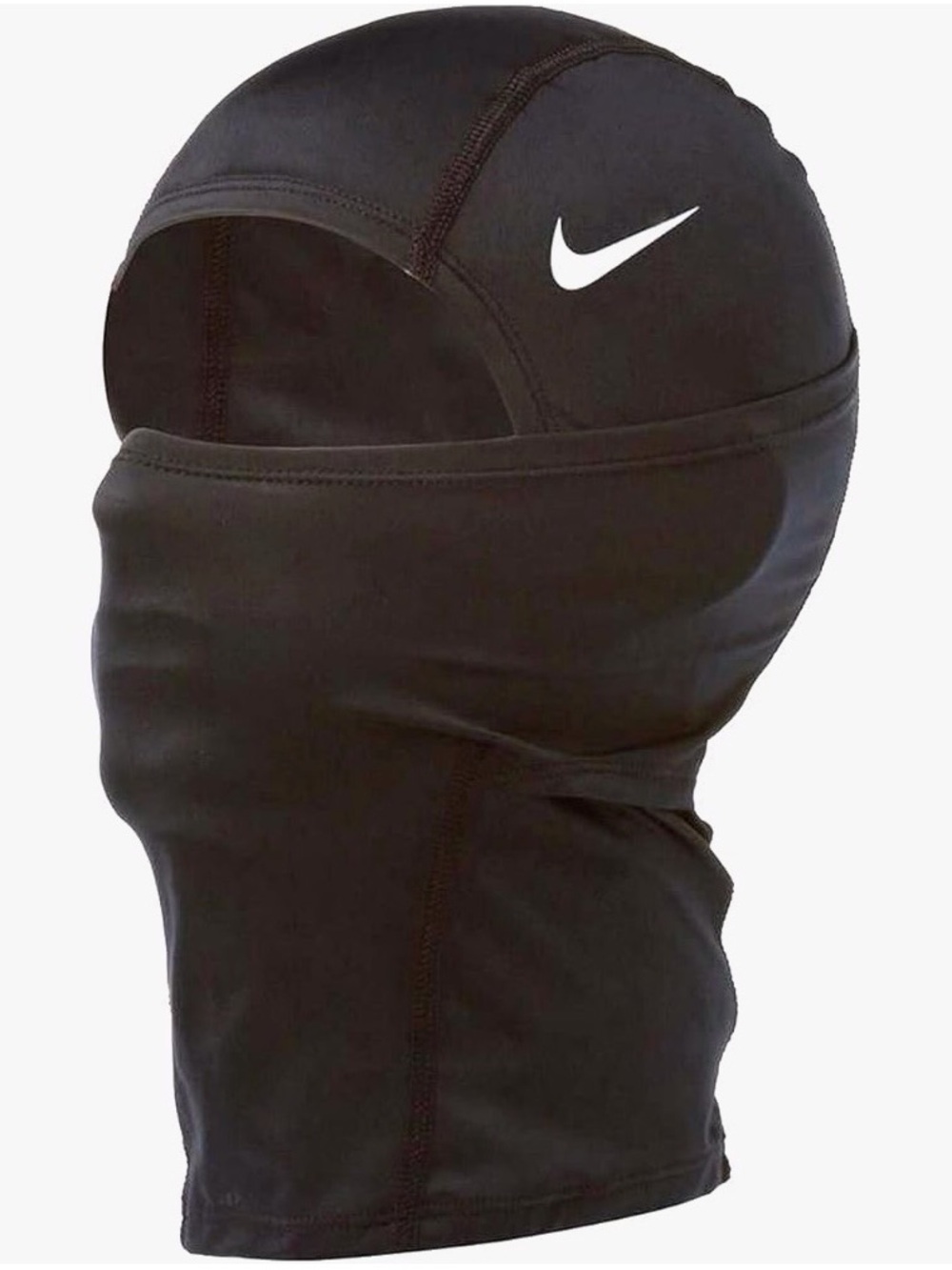 Nike Black Balaclava Face Mask with White‎ Swoosh